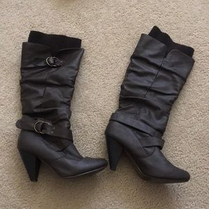 Dark Brown Boots
